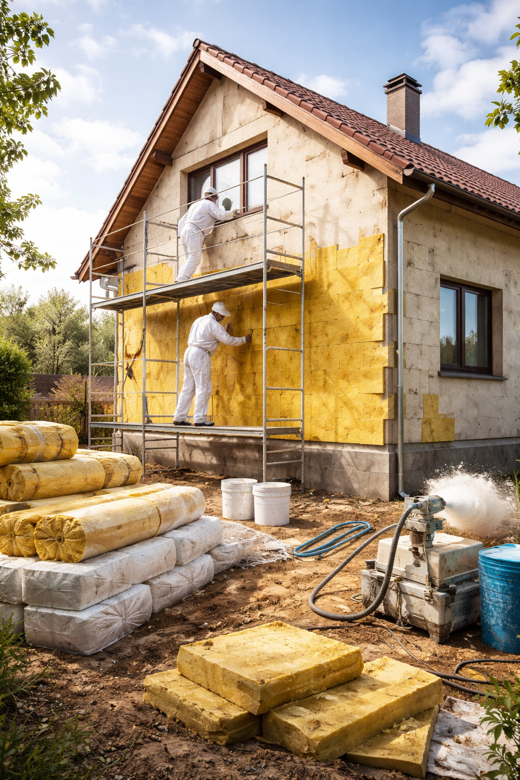 Профессиональное утепление домов в Киселевске — тепло, надежность, экономия