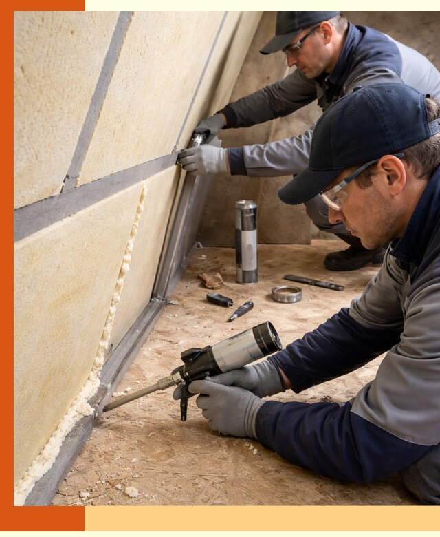 Герметизация стыков ППУ в Киселевске — надежное уплотнение швов