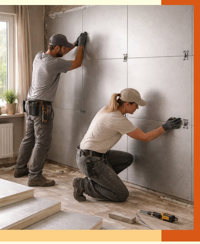 Утепление PIR панелями в Киселевске от 4318 руб. под ключ | ТепломастерКис